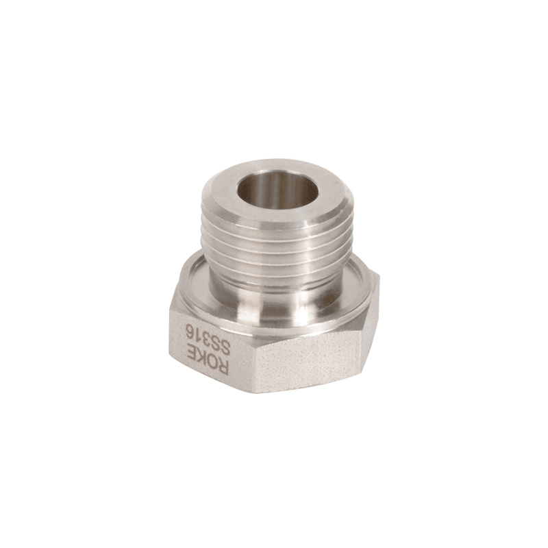 Procesul de finisare a capului hexagonal CNC din oțel inoxidabil Reducând bucșele