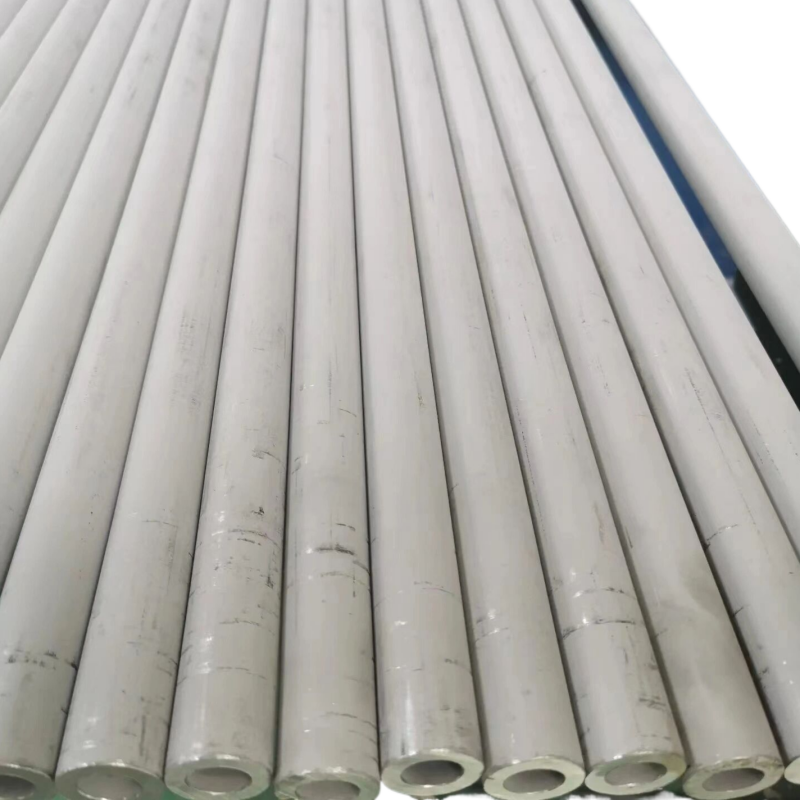 Proprietăți mecanice bune din oțel inoxidabil Seamless 114 OD Chemical conducte 304