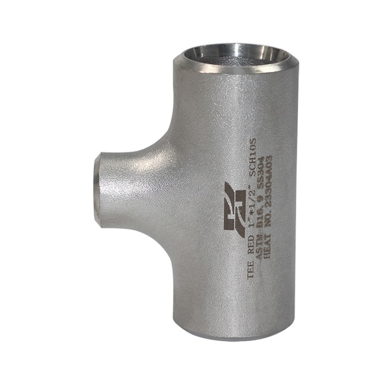 Oțel inoxidabil galvanizat, care reducă tees, care se potrivesc fluxurile de lichid redirecționate